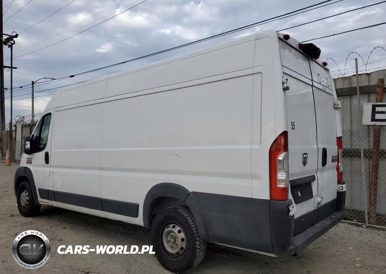 2021 Ram Promaster 3500 Delivery Van VIN:3C6MRVJG9ME572723 - 2