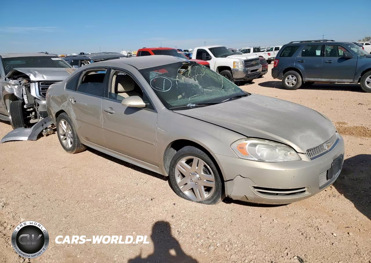 2012 Chevrolet Impala Lt VIN:2G1WG5E3XC1251647 - 4