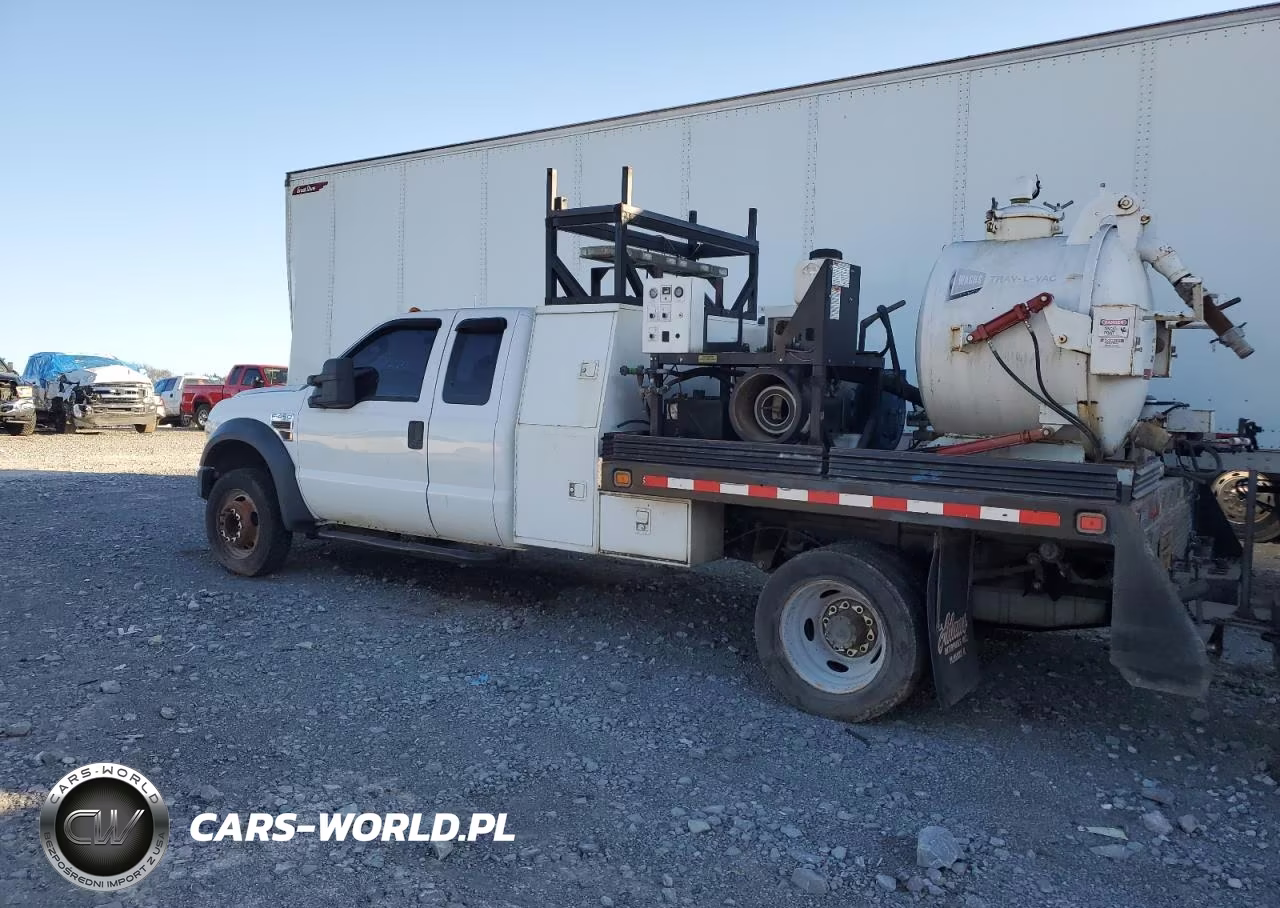 2008 Ford F450 Super Duty Vacuum Truck VIN:1FDXX46R88EE51498 - 2