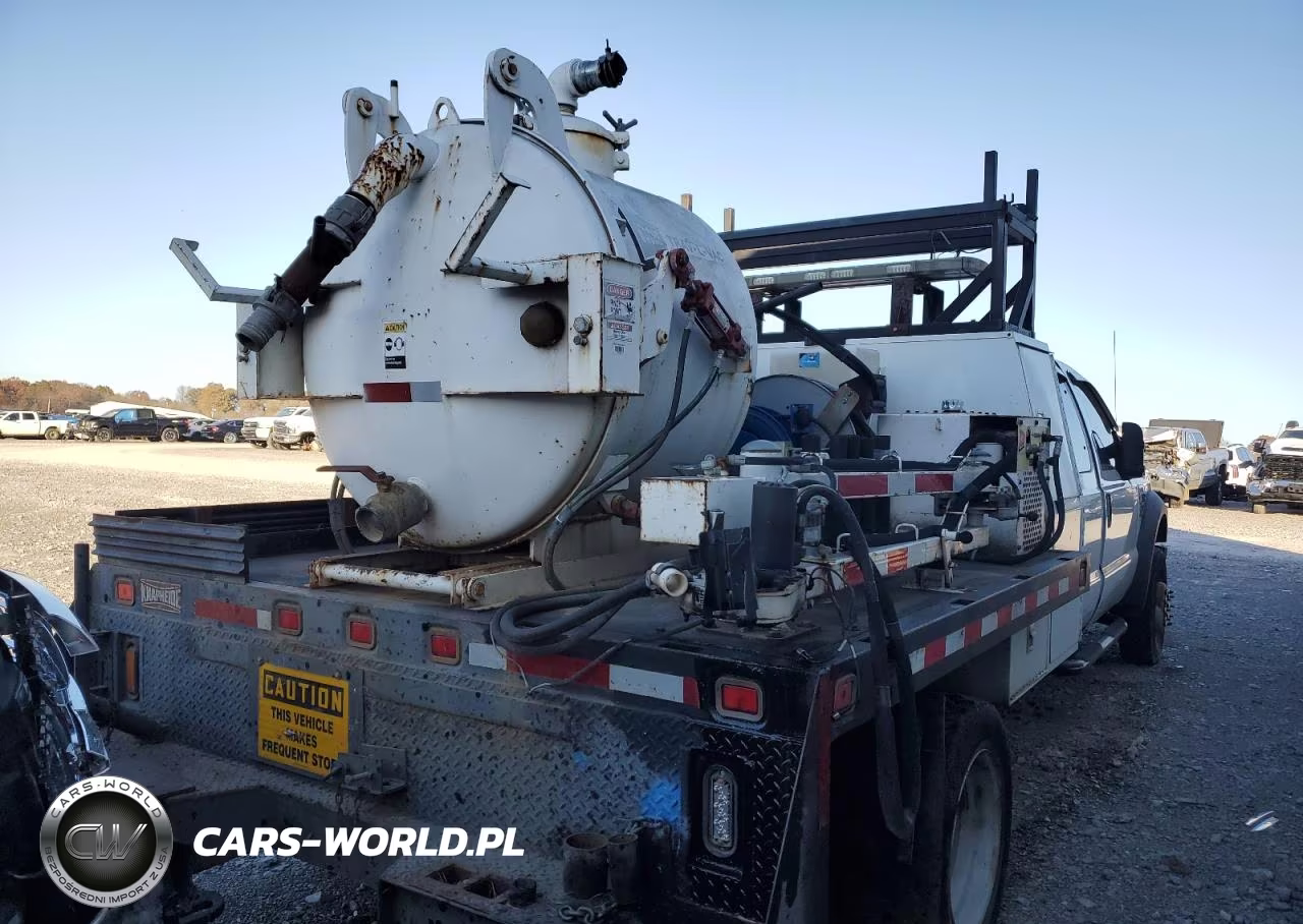 2008 Ford F450 Super Duty Vacuum Truck VIN:1FDXX46R88EE51498 - 3