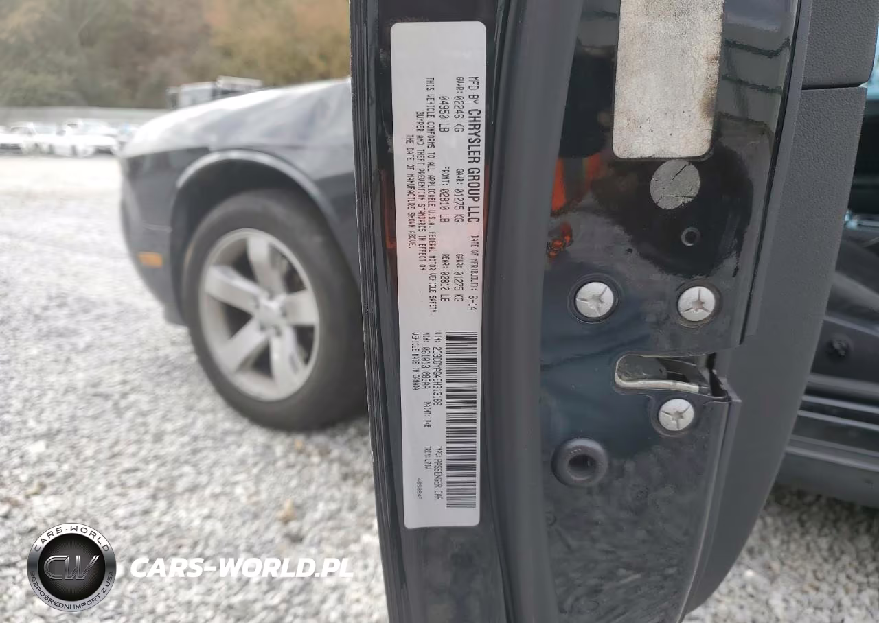 2014 Dodge Challenger Sxt VIN:2C3CDYAG4EH313166 - 12