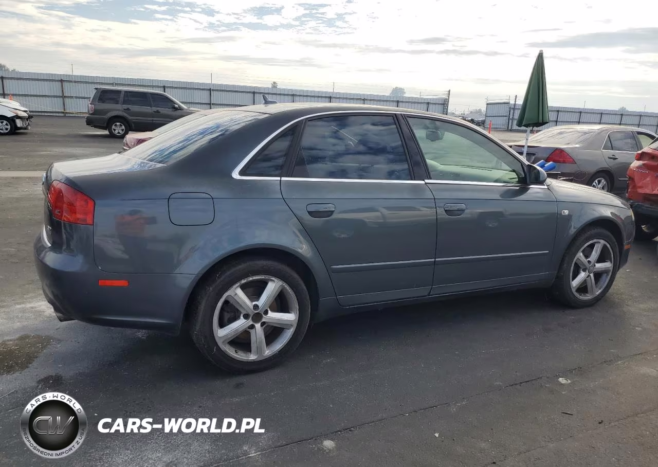 2007 AUDI A4 3.2 QUATTRO VIN:WAUDH78E17A119664 - 3