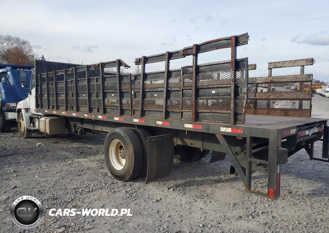 2016 Hino 258-268 Flatbed Truck VIN:5PVNJ8JT7G4S56598 - 3