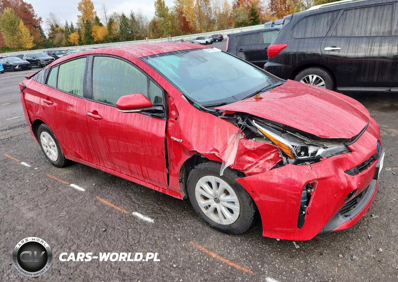 2019 Toyota Prius VIN:JTDKARFU7K3093668 - 4