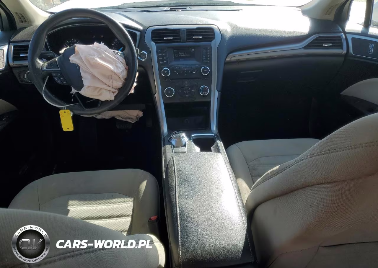 2017 Ford Fusion S VIN:3FA6P0G7XHR148280 - 8