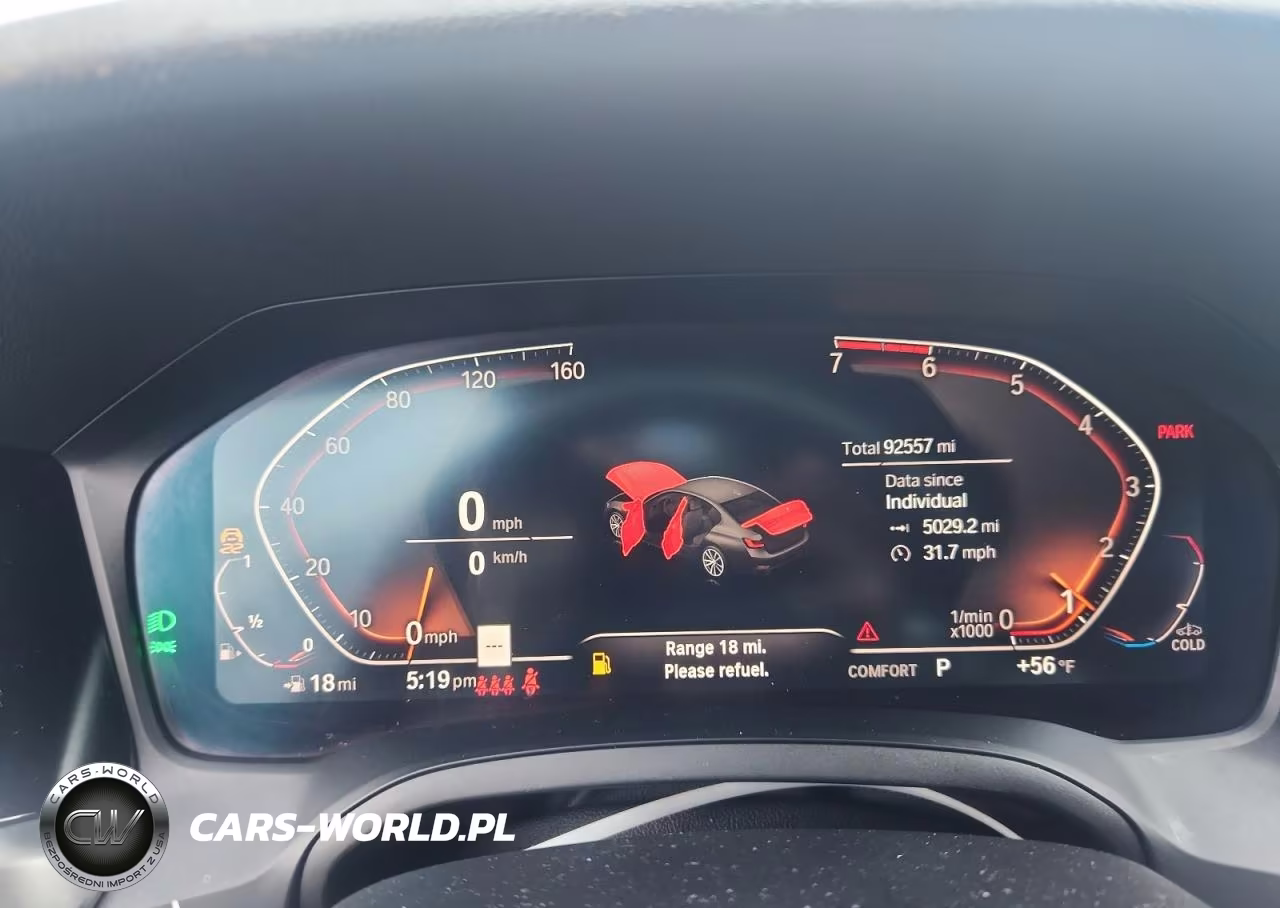 2019 BMW 330I VIN:WBA5R1C52KAK09100 - 9