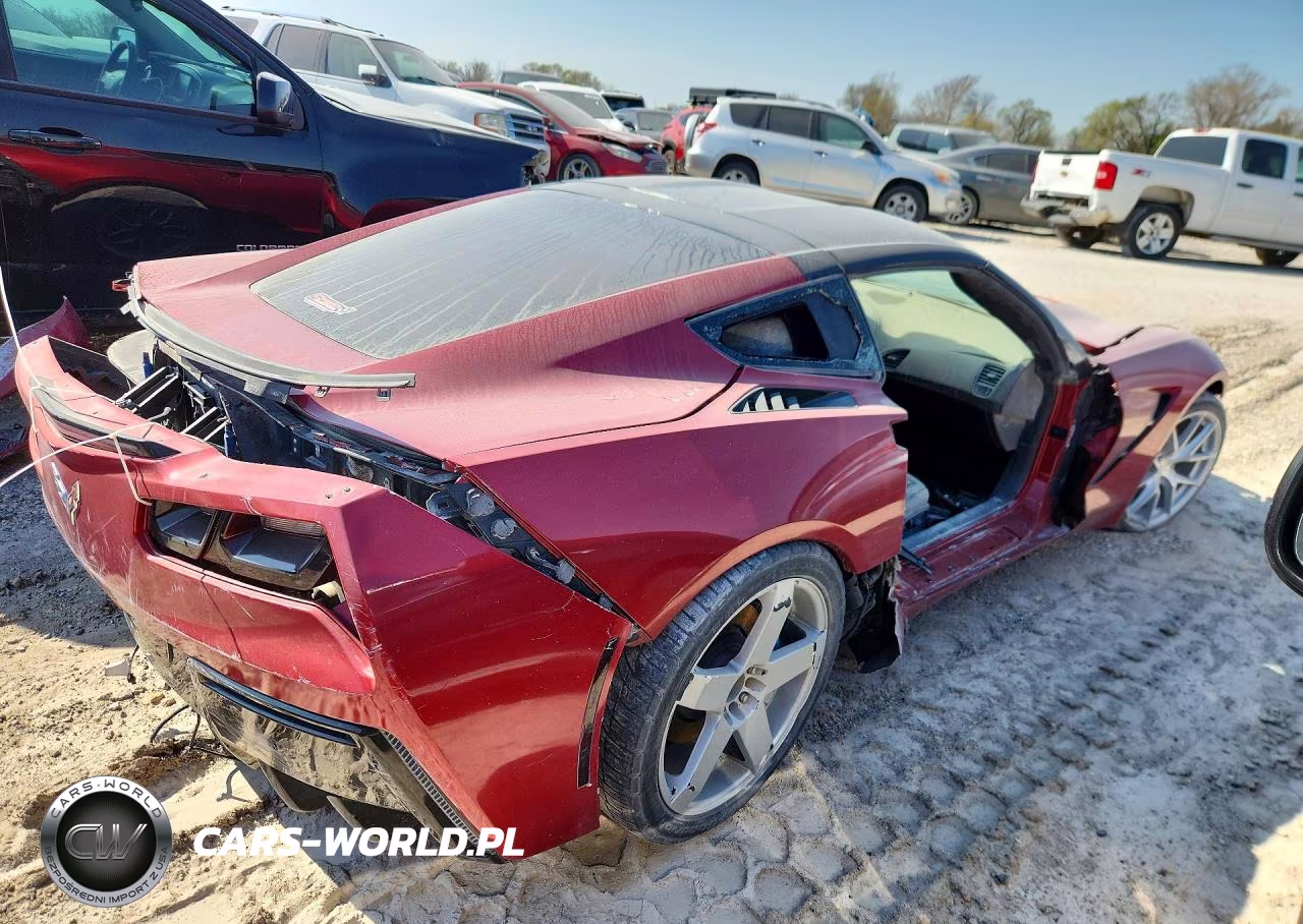 2014 Chevrolet Corvette Stingray 3Lt VIN:1G1YF2D76E5135409 - 3