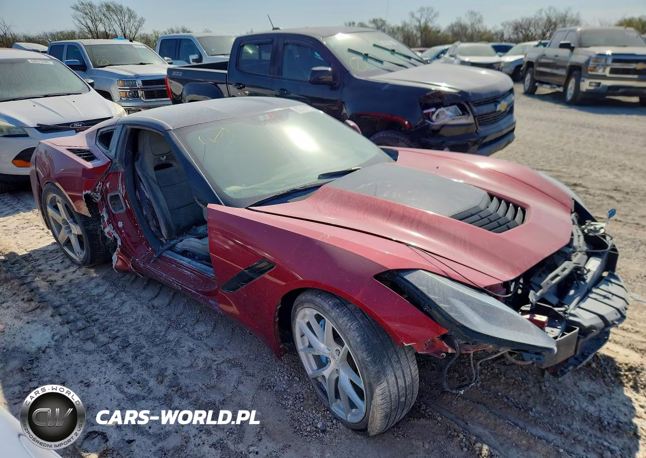 2014 Chevrolet Corvette Stingray 3Lt VIN:1G1YF2D76E5135409 - 4