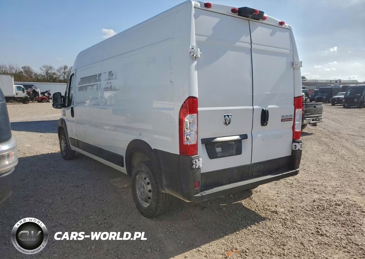 2022 Ram Promaster Delivery Van VIN:3C6LRVDG3NE134563 - 2