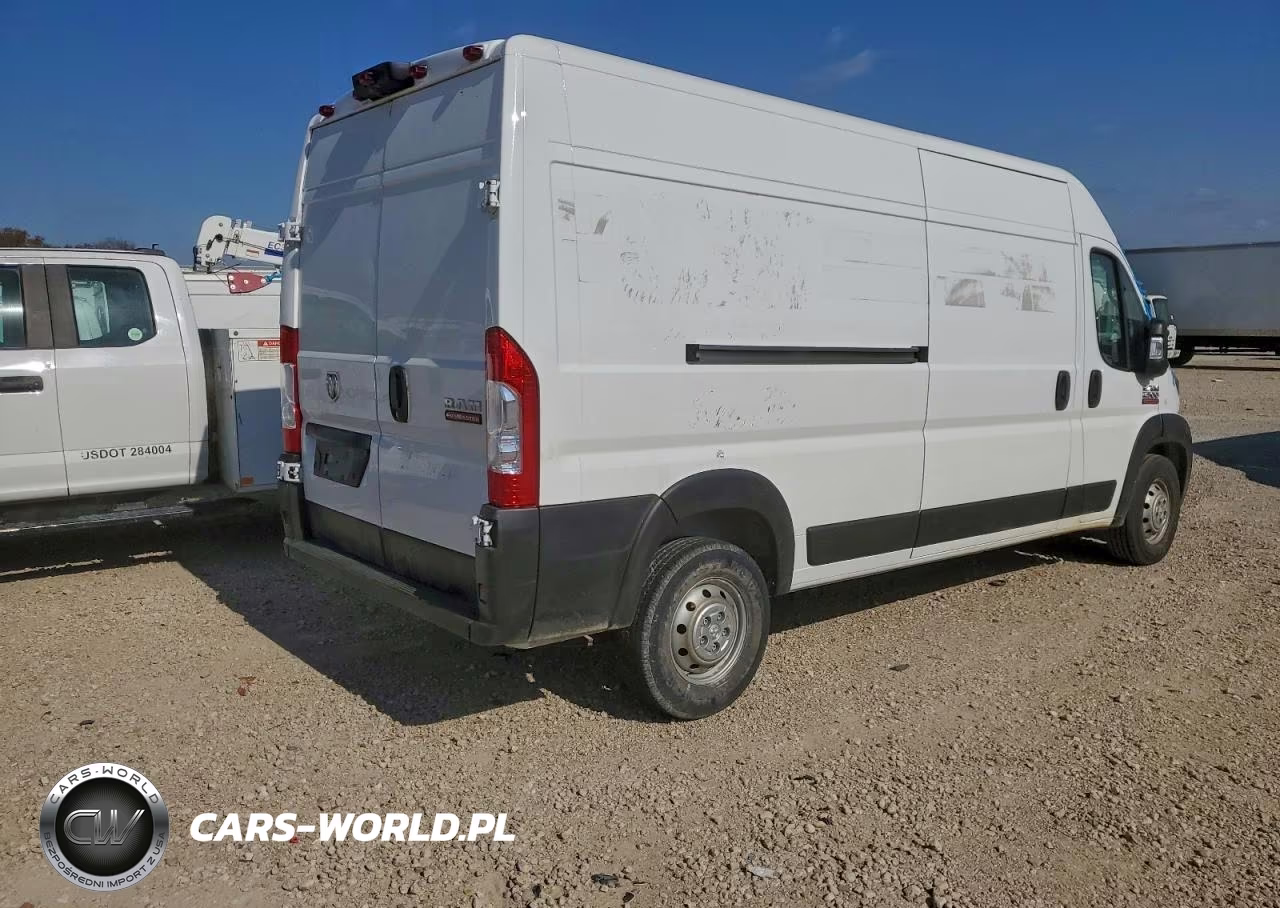 2022 Ram Promaster Delivery Van VIN:3C6LRVDG3NE134563 - 3