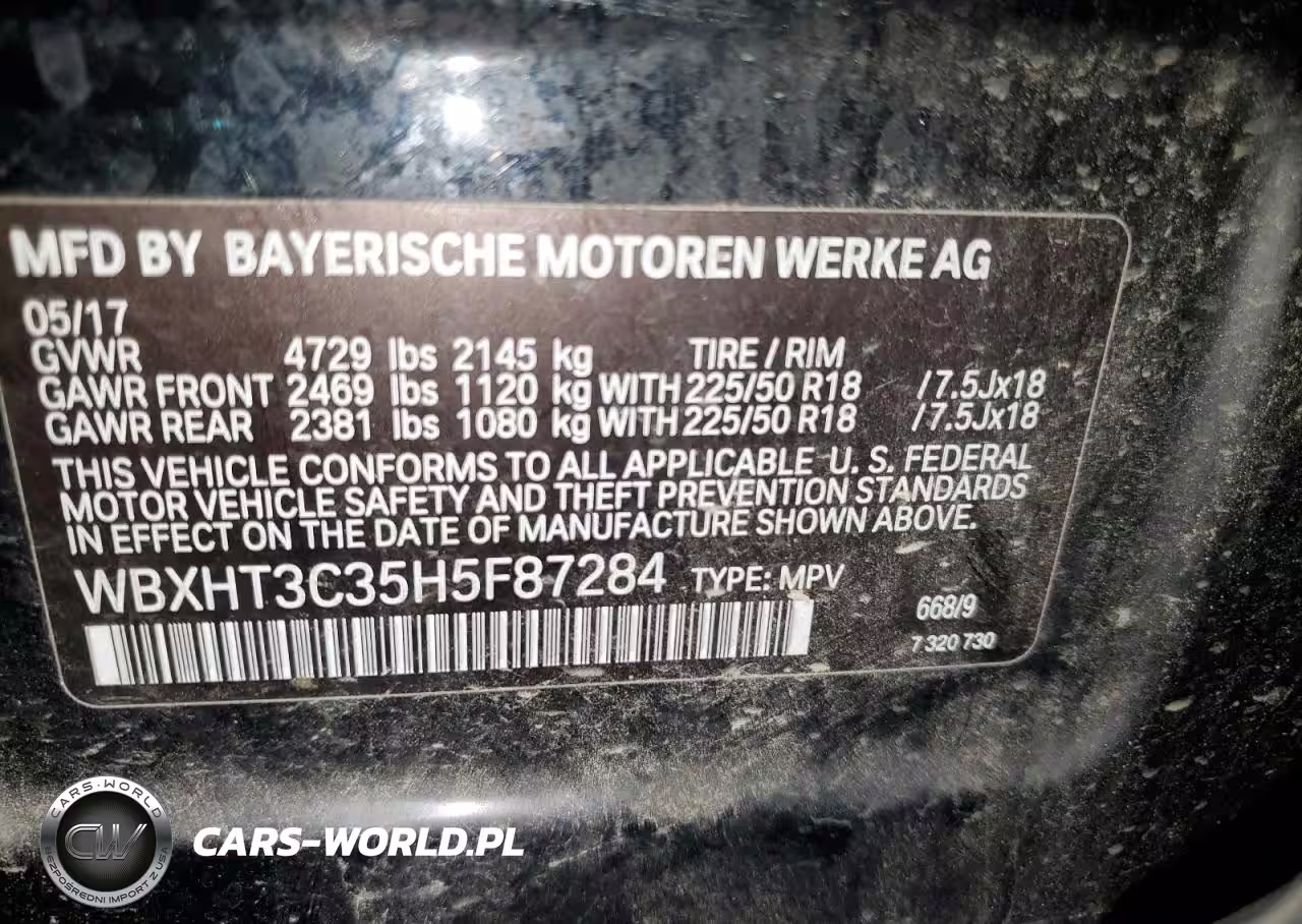 2017 BMW X1 xDrive28I VIN:WBXHT3C35H5F87284 - 13