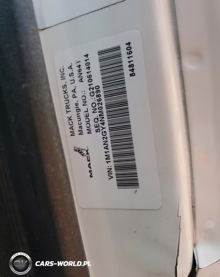 2022 Mack Anthem Semi Truck VIN:1M1AN2GY4NM026890 - 13