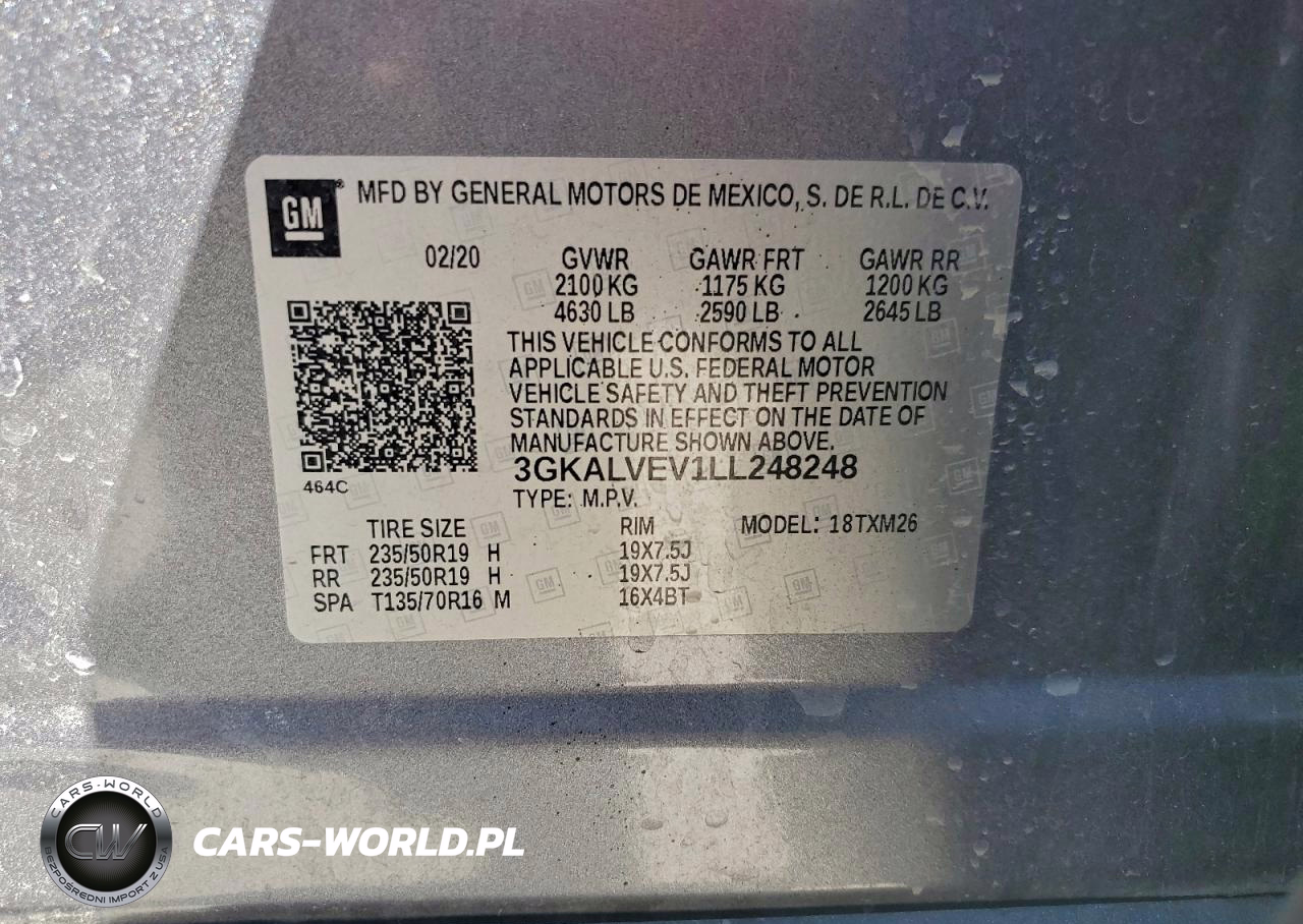 2020 GMC Terrain Slt VIN:3GKALVEV1LL248248 - 13