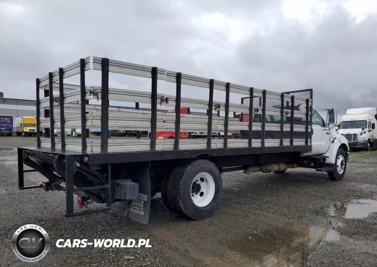 2010 Ford F650 Super Duty Flatbed Truck VIN:3FRNF6FBXAV271210 - 3