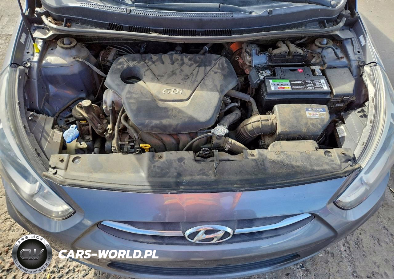 2015 Hyundai Accent Gls VIN:KMHCT4AE7FU910442 - 11