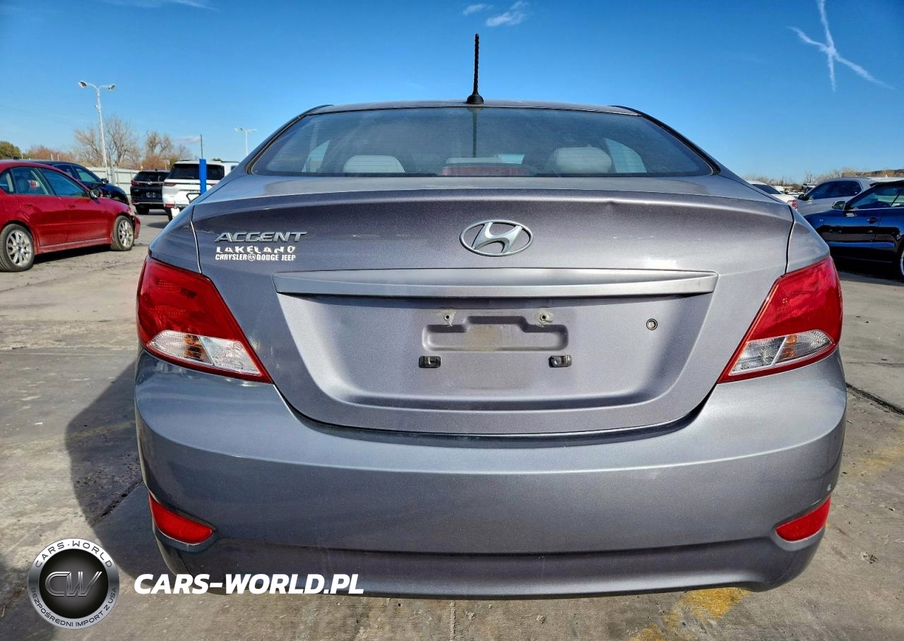 2015 Hyundai Accent Gls VIN:KMHCT4AE7FU910442 - 6
