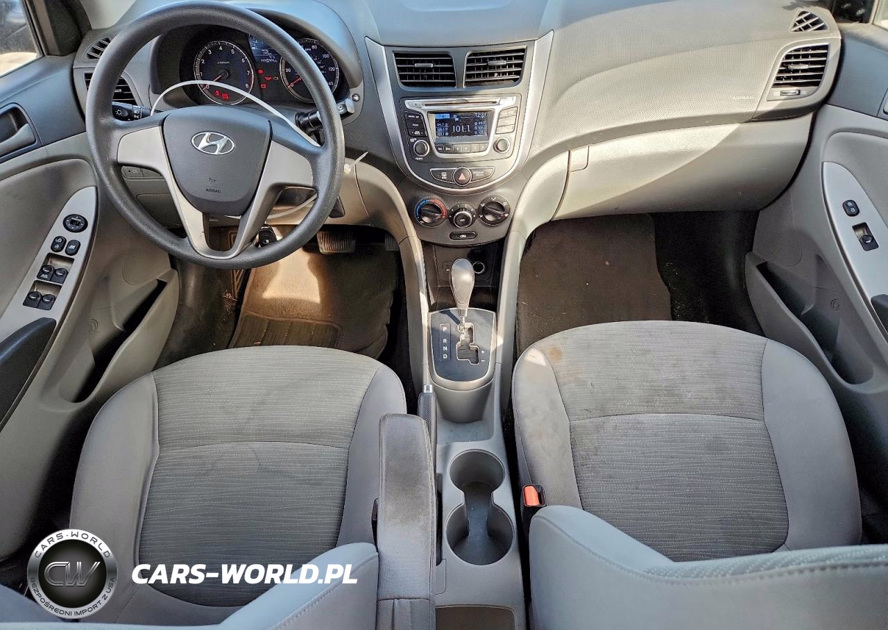 2015 Hyundai Accent Gls VIN:KMHCT4AE7FU910442 - 8