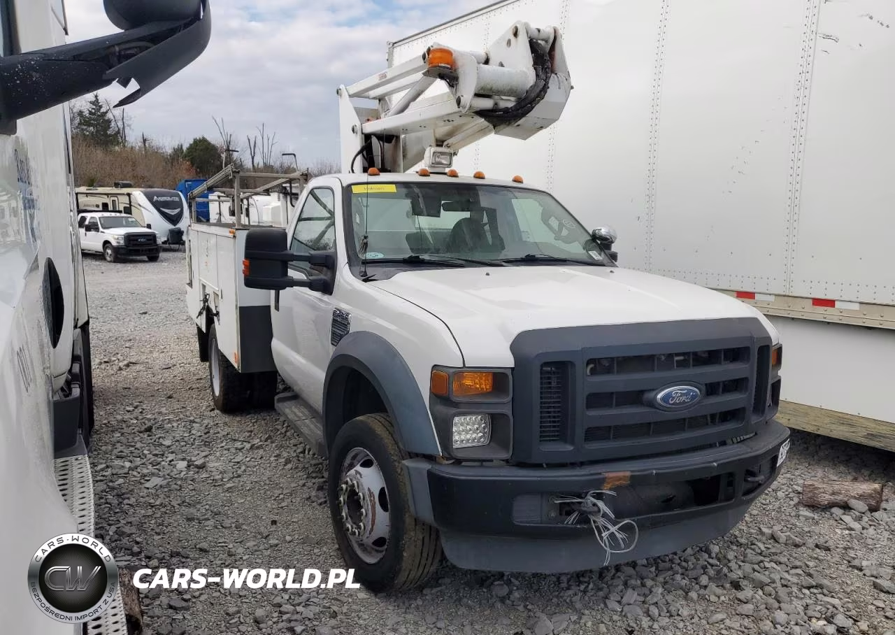 2008 Ford F450 Super Duty Bucket Truck VIN:1FDXF46Y78EE41300 - 4