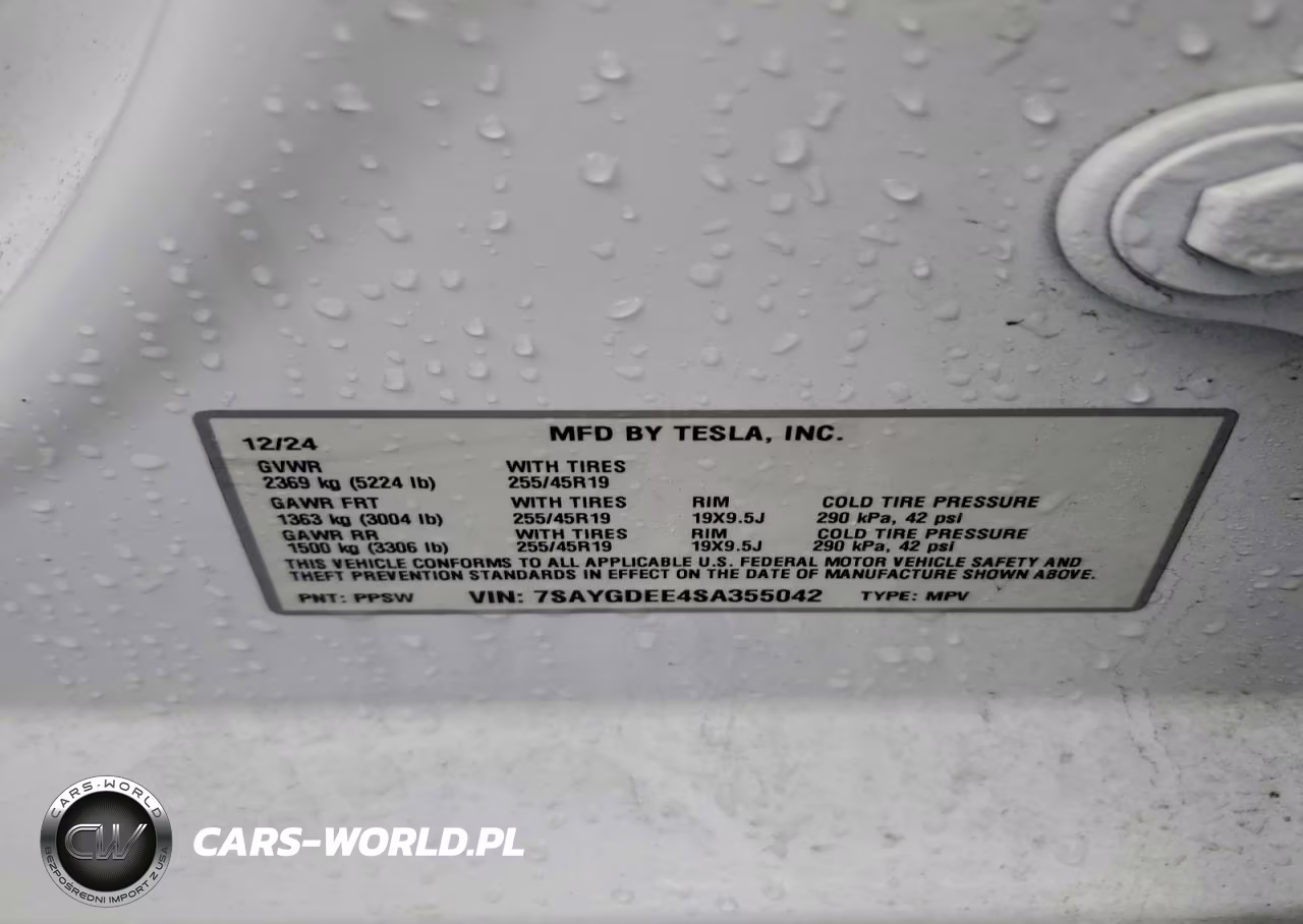 2025 Tesla Model Y VIN:7SAYGDEE4SA355042 - 12