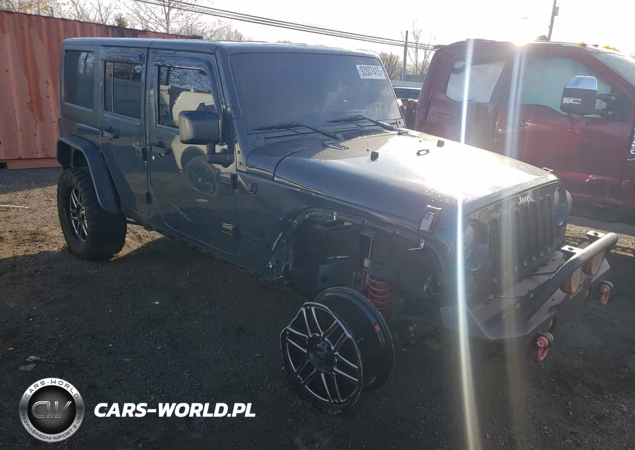 2016 Jeep Wrangler Unlimited Sport VIN:1C4BJWDG1GL269617 - 4