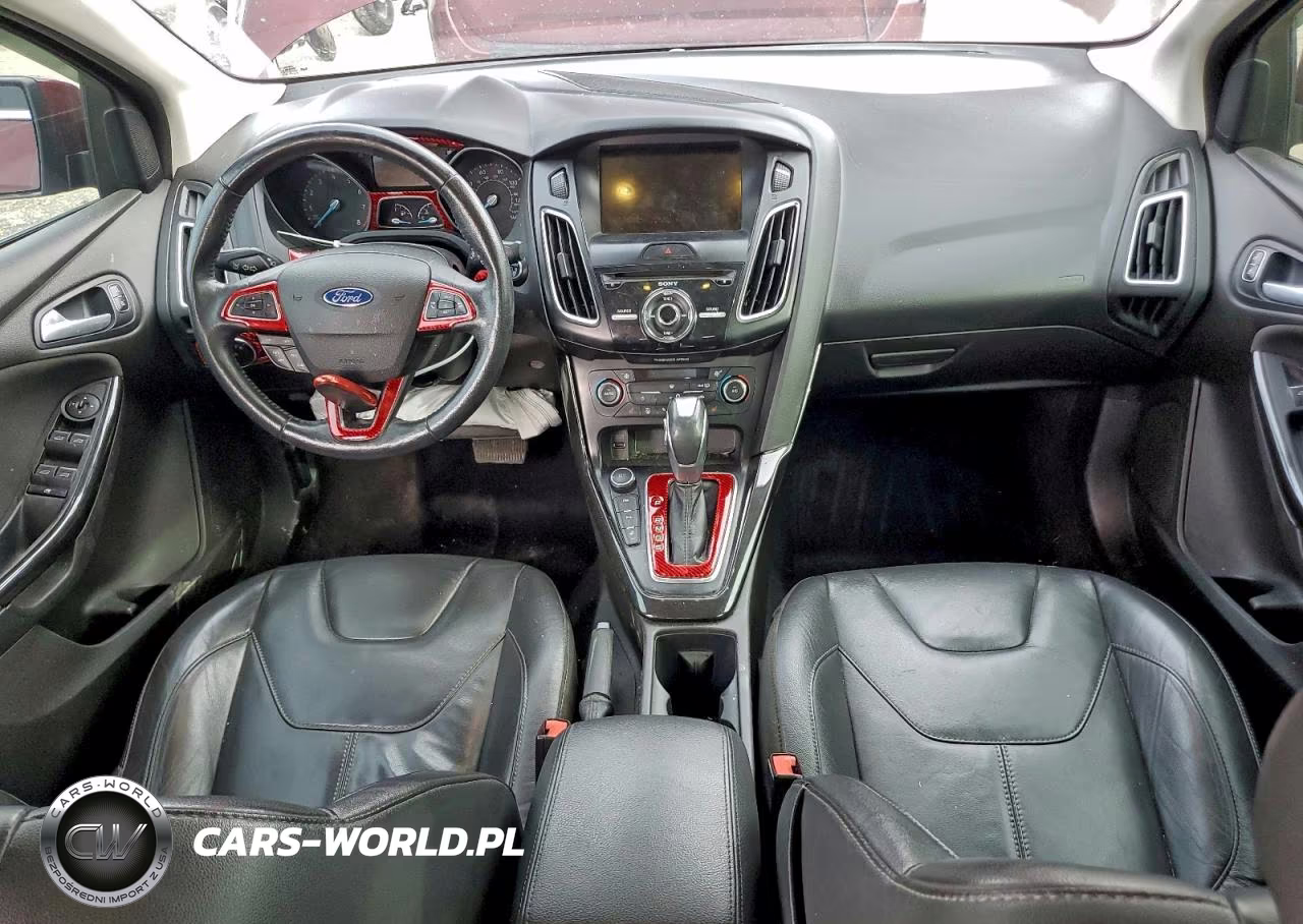 2016 Ford Focus Titanium VIN:1FADP3J26GL347572 - 8