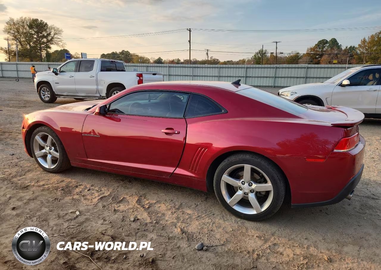2015 Chevrolet Camaro Lt VIN:2G1FD1E33F9174160 - 2