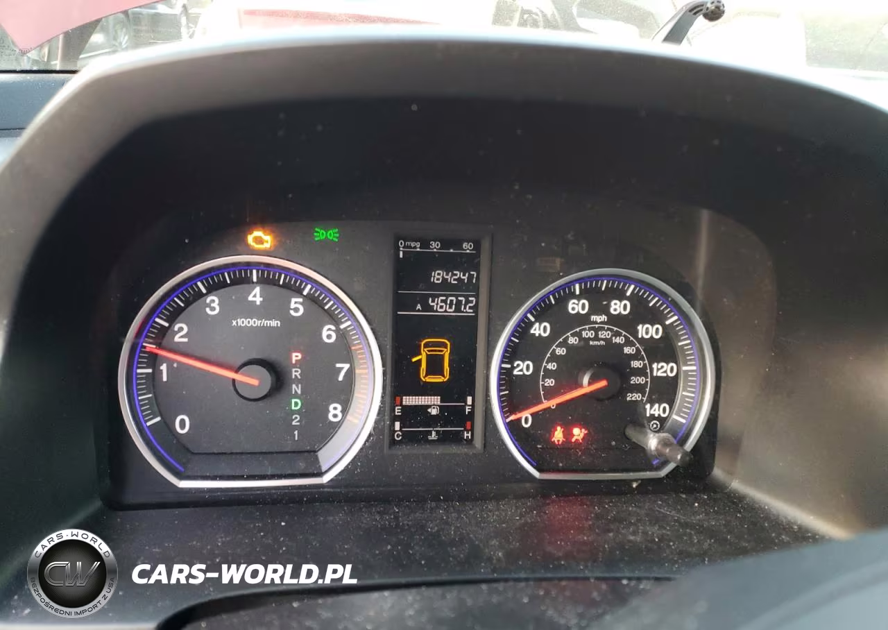 2008 Honda Cr-V Lx VIN:JHLRE483X8C004603 - 9