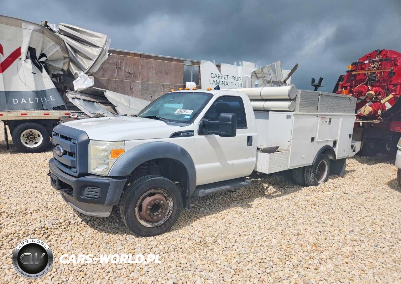 2013 Ford F450 Bucket Truck VIN:1FDUF4GY5DEA87434 - 2