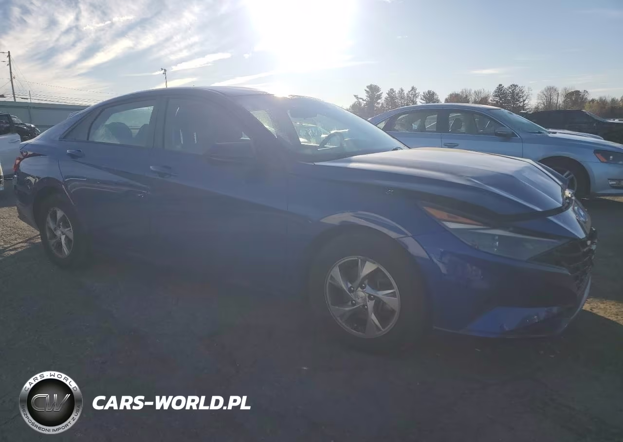 2021 Hyundai Elantra VIN:5NPLL4AG2MH013834 - 4