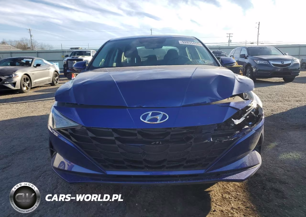 2021 Hyundai Elantra VIN:5NPLL4AG2MH013834 - 5