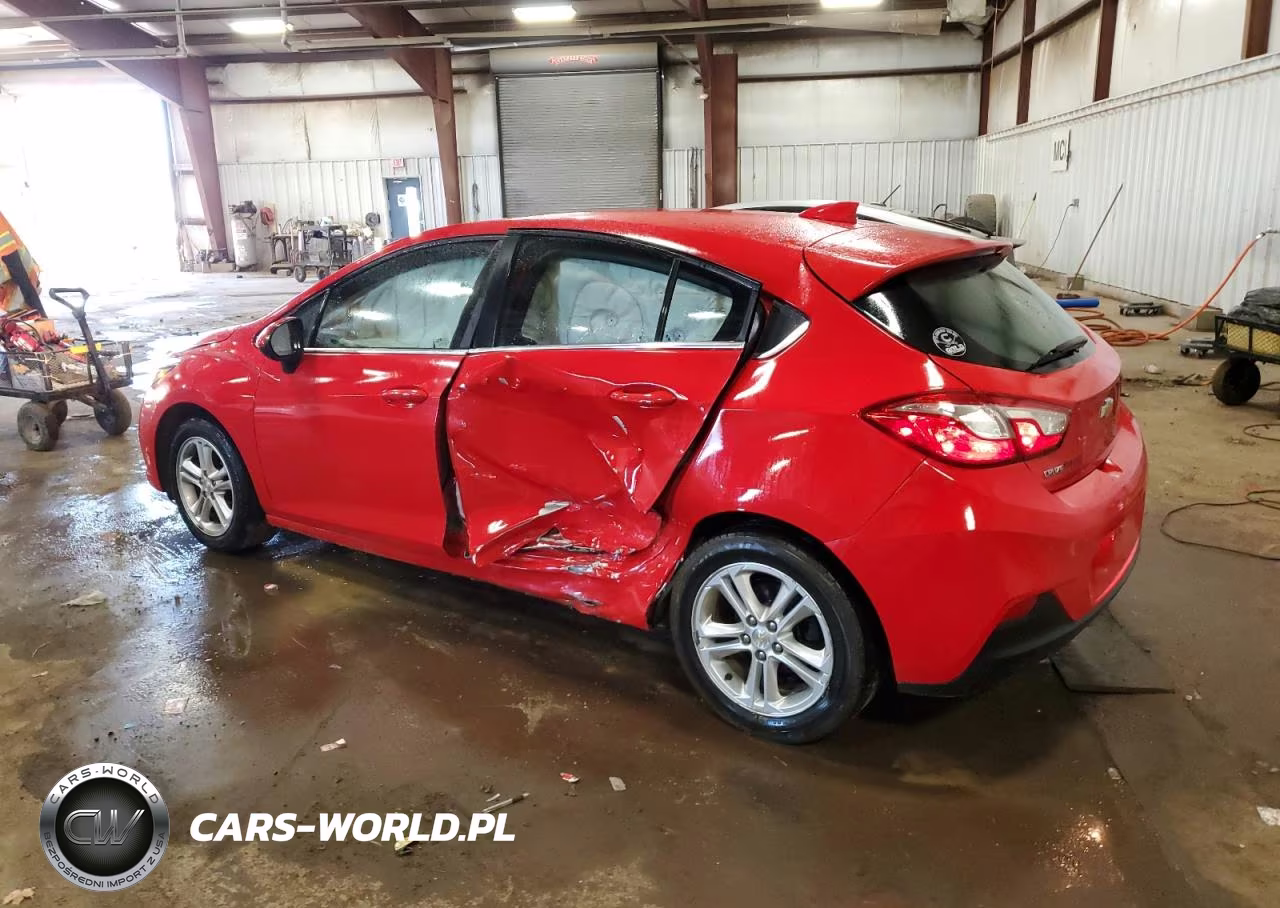2018 Chevrolet Cruze Lt VIN:3G1BE6SM3JS639781 - 2