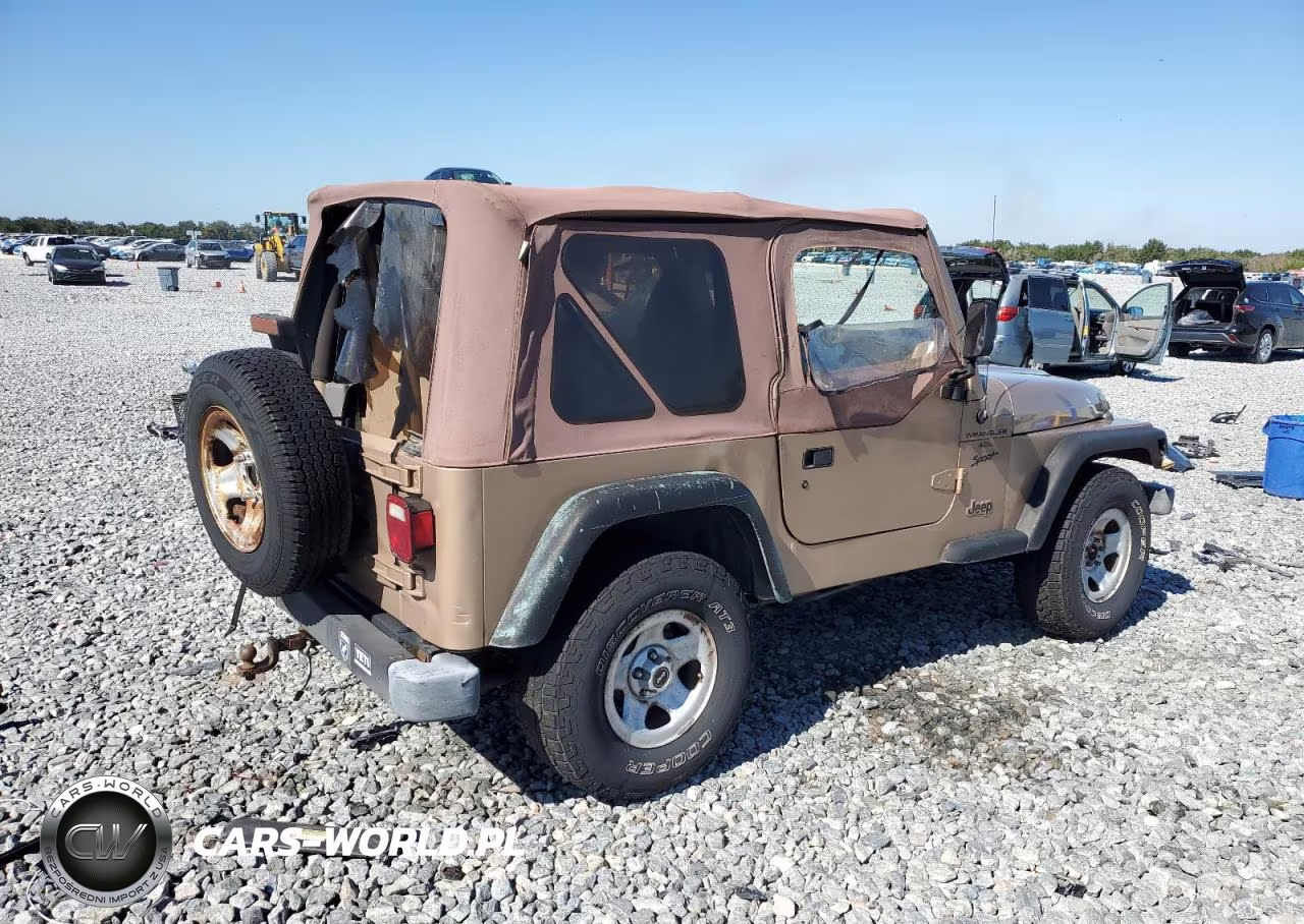1999 Jeep Wrangler - Tj Sport VIN:1J4FY19S3XP444384 - 3