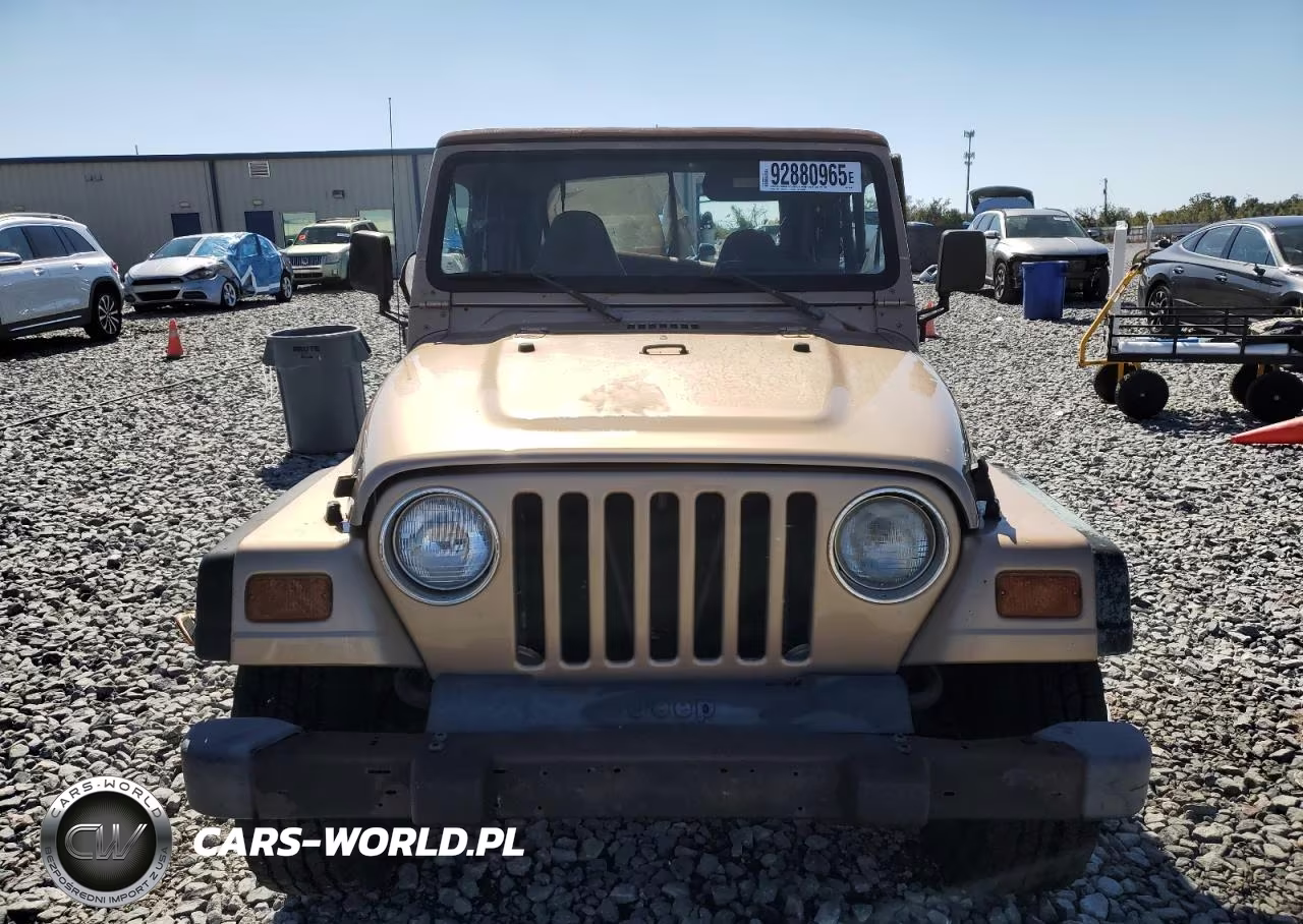 1999 Jeep Wrangler - Tj Sport VIN:1J4FY19S3XP444384 - 5