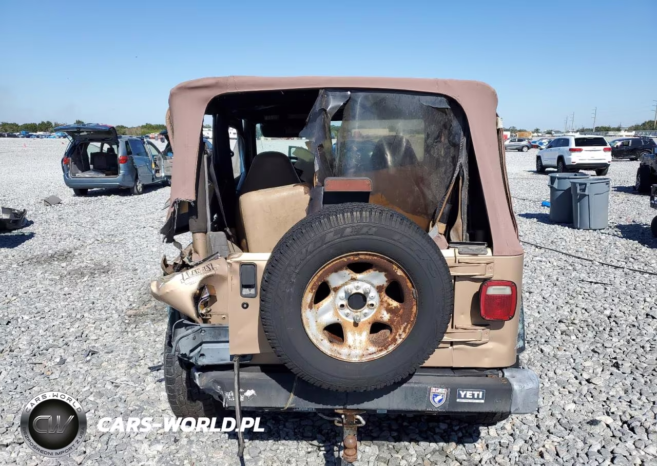 1999 Jeep Wrangler - Tj Sport VIN:1J4FY19S3XP444384 - 6