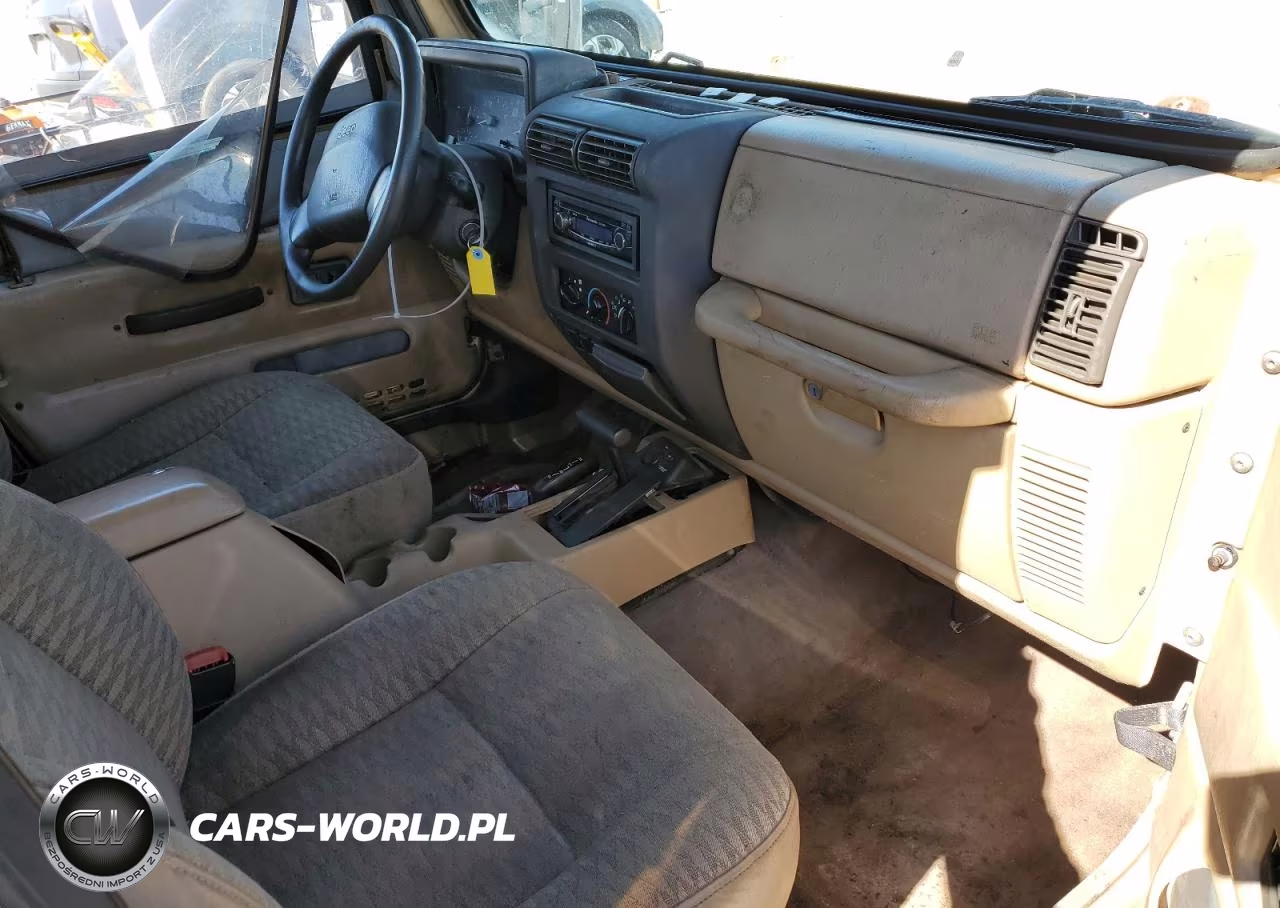 1999 Jeep Wrangler - Tj Sport VIN:1J4FY19S3XP444384 - 8