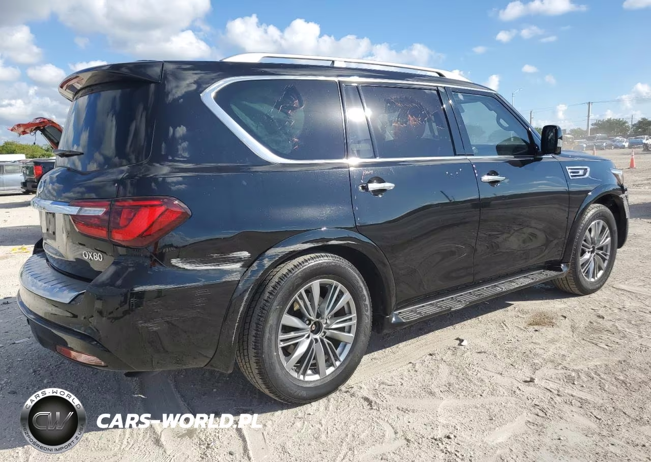 2022 Infiniti Qx80 Luxe VIN:JN8AZ2AFXN9741479 - 3