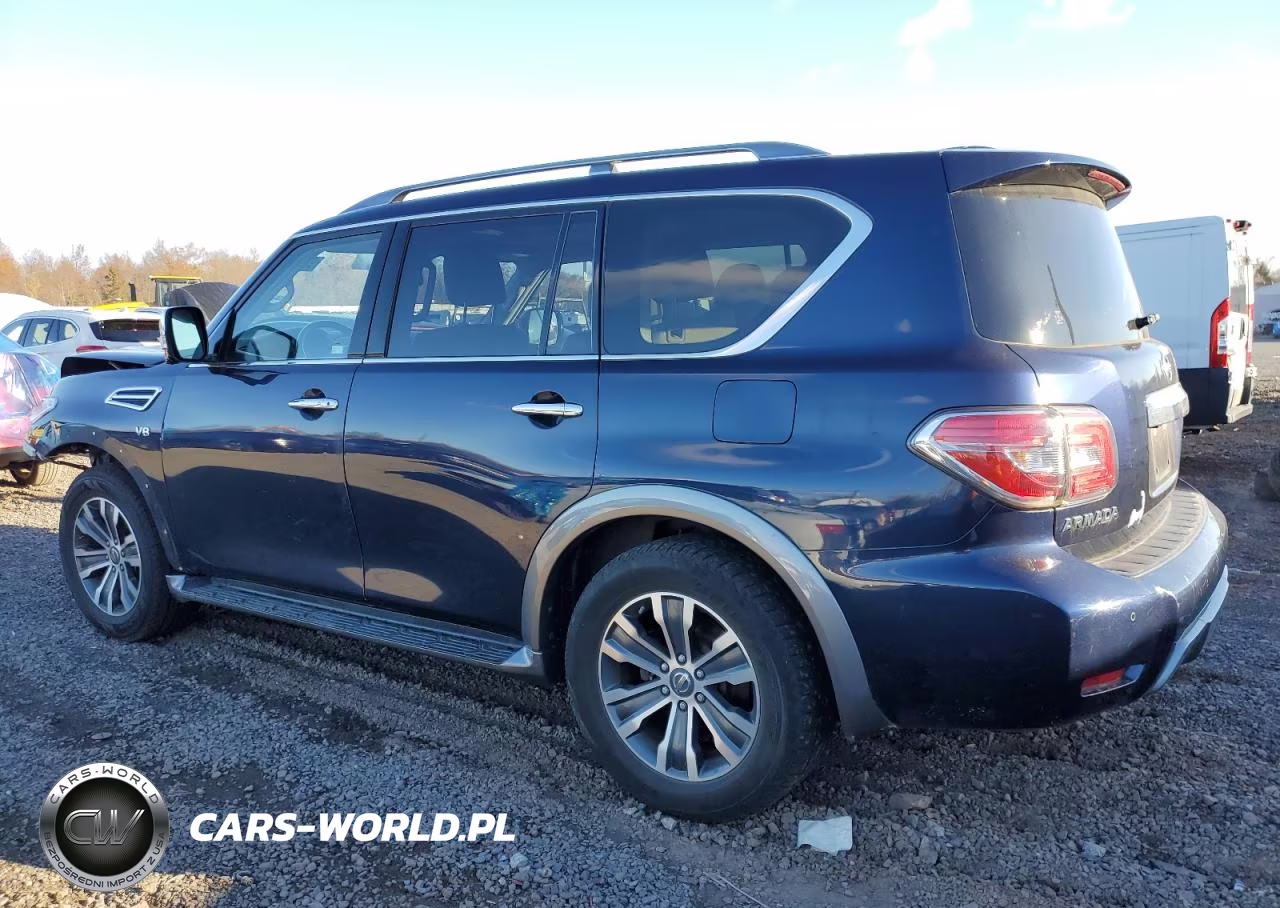 2019 Nissan Armada Sv VIN:JN8AY2NC7K9583939 - 2