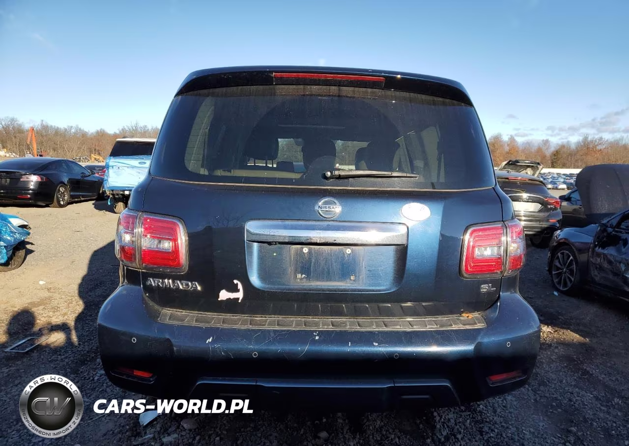 2019 Nissan Armada Sv VIN:JN8AY2NC7K9583939 - 6