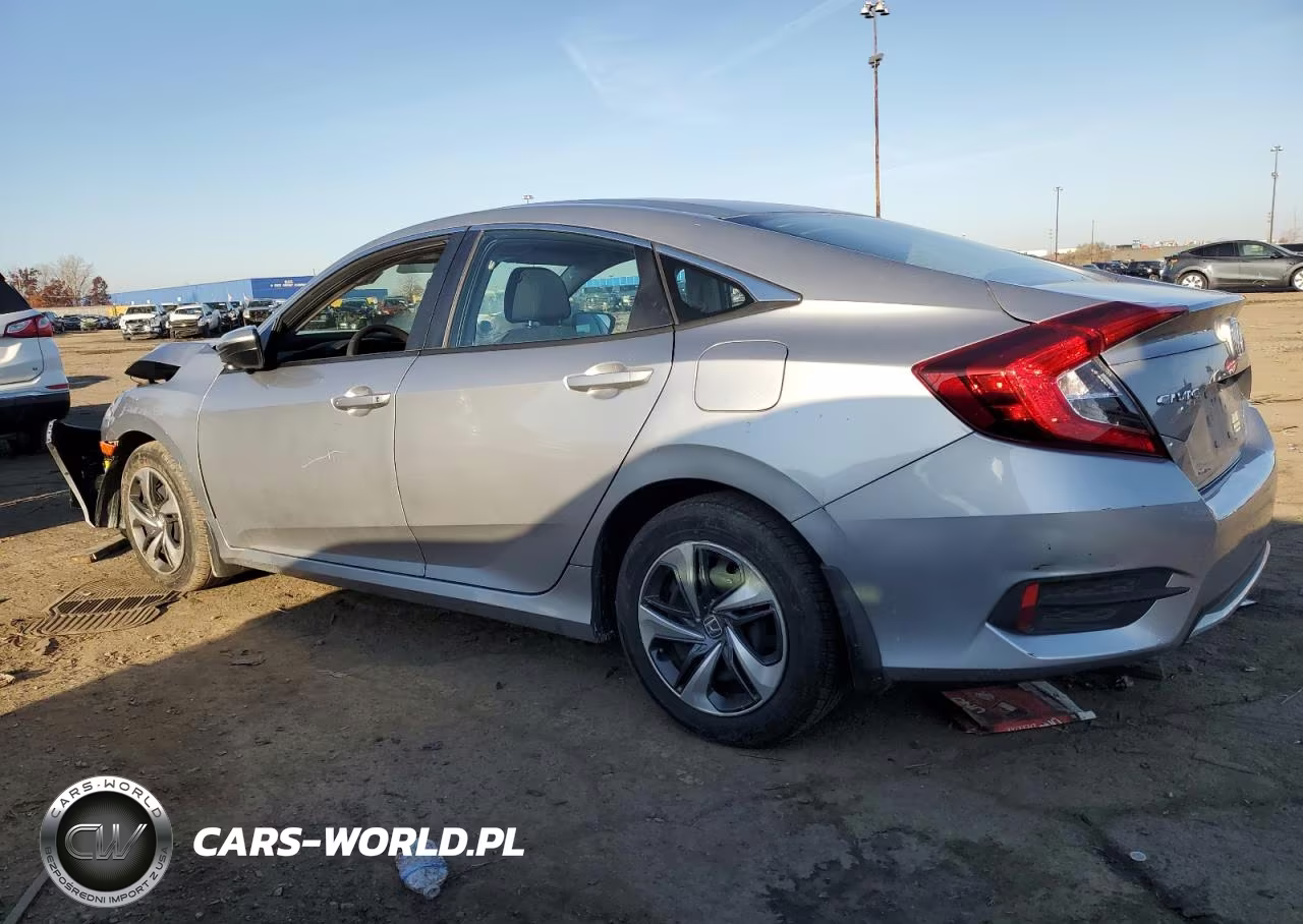 2020 Honda Civic Lx VIN:2HGFC2F63LH569709 - 2