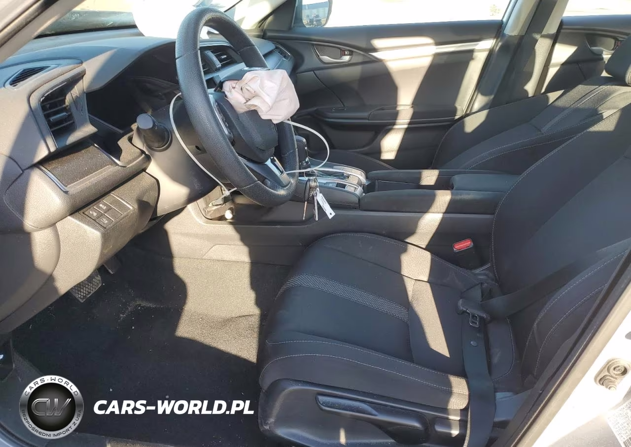 2020 Honda Civic Lx VIN:2HGFC2F63LH569709 - 7