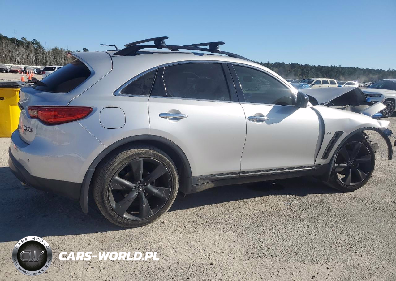 2015 Infiniti Qx70 VIN:JN8CS1MU1FM380630 - 3