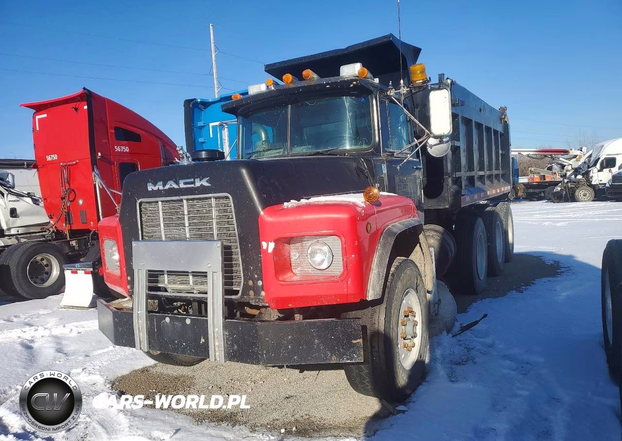 2001 Mack Rb690S Dump Truck VIN:1M2AM20C71M003725 - 2