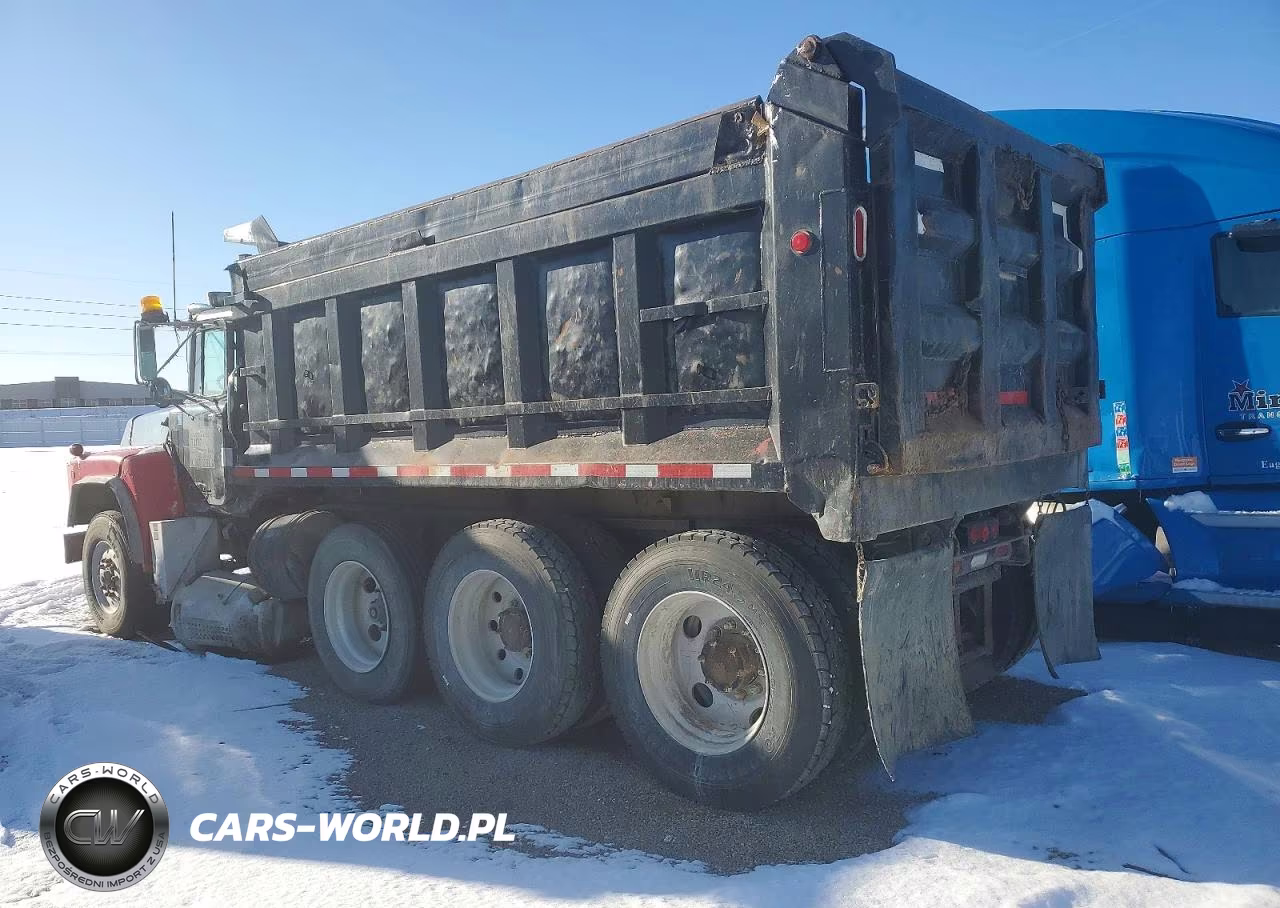 2001 Mack Rb690S Dump Truck VIN:1M2AM20C71M003725 - 3