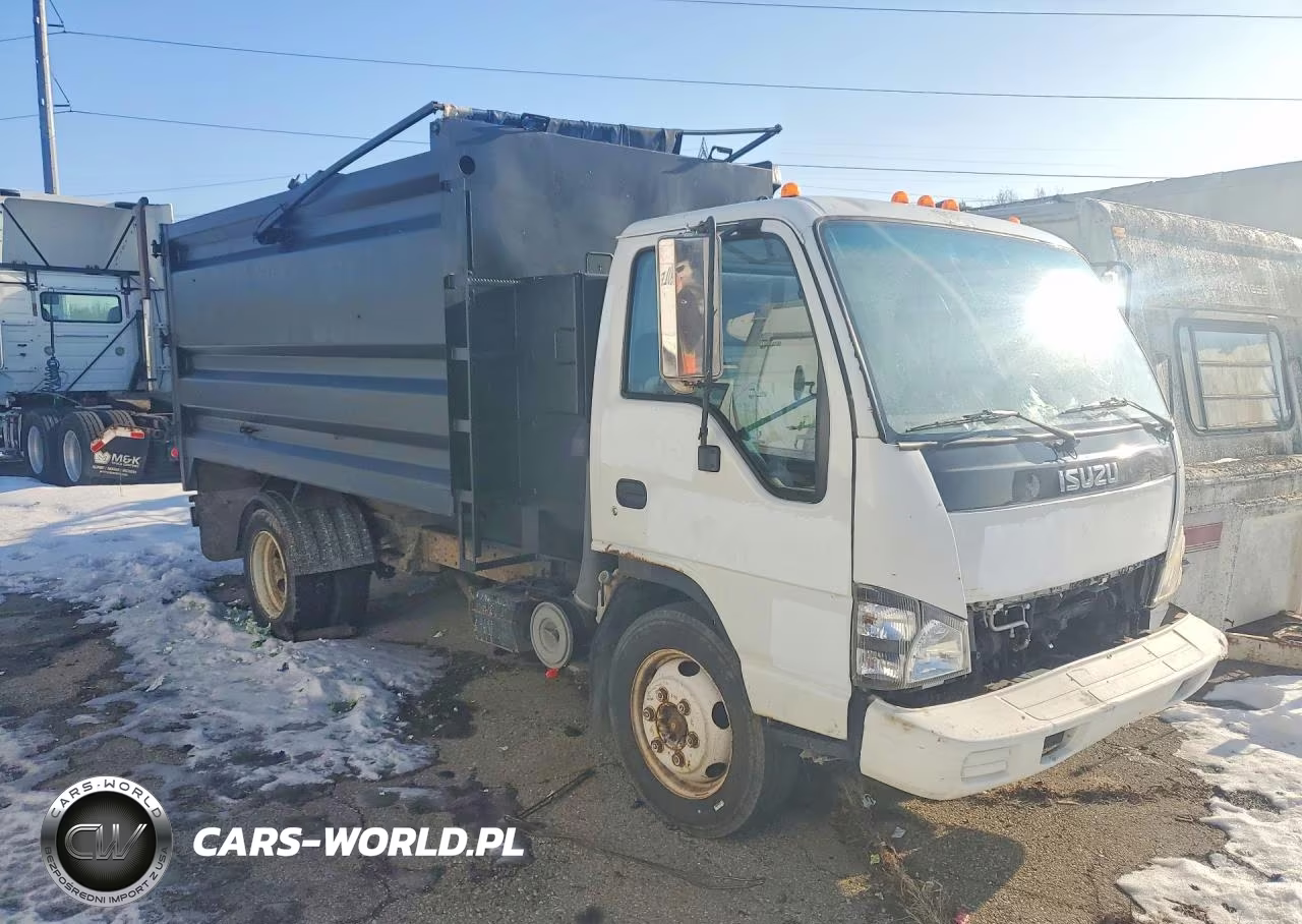 2007 Isuzu Npr Refuse Truck VIN:4KLC4B1U47J805356 - 4