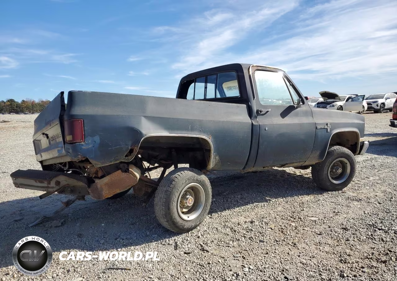 1985 Chevrolet K10 VIN:1GCEK14HXFF343183 - 3