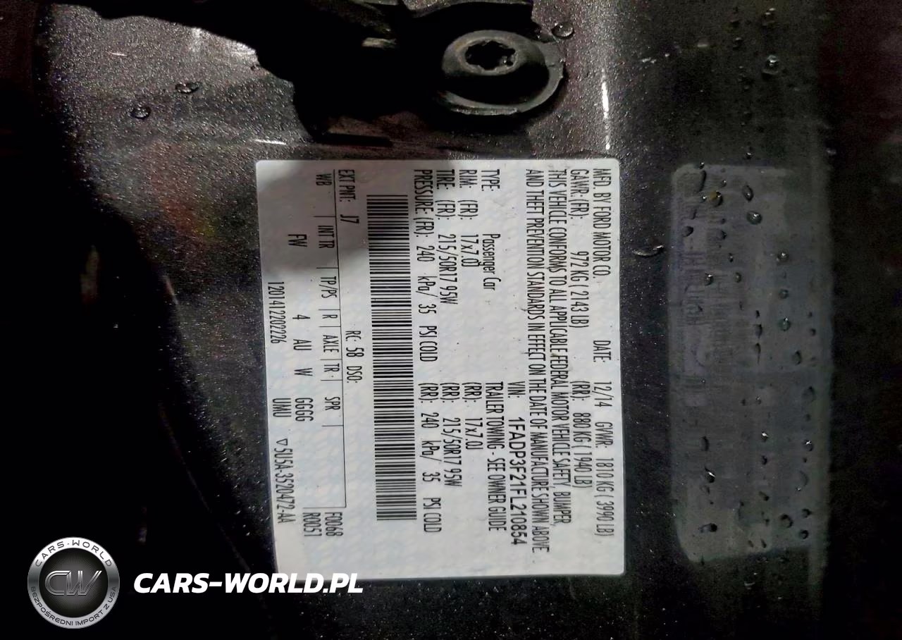 2015 Ford Focus Se VIN:1FADP3F21FL210854 - 13