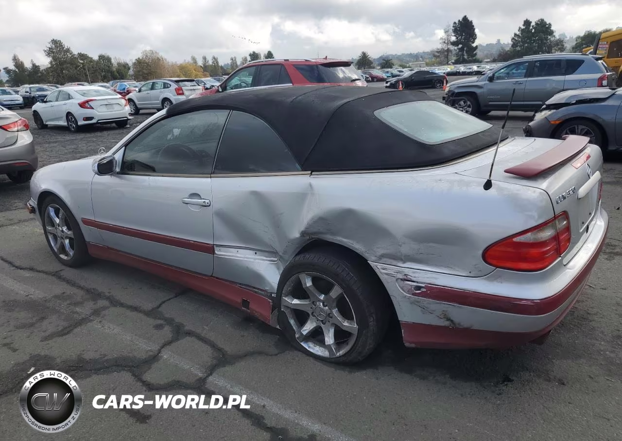 2003 Mercedes-Benz Clk 320 VIN:WDBLK65G63T130673 - 2
