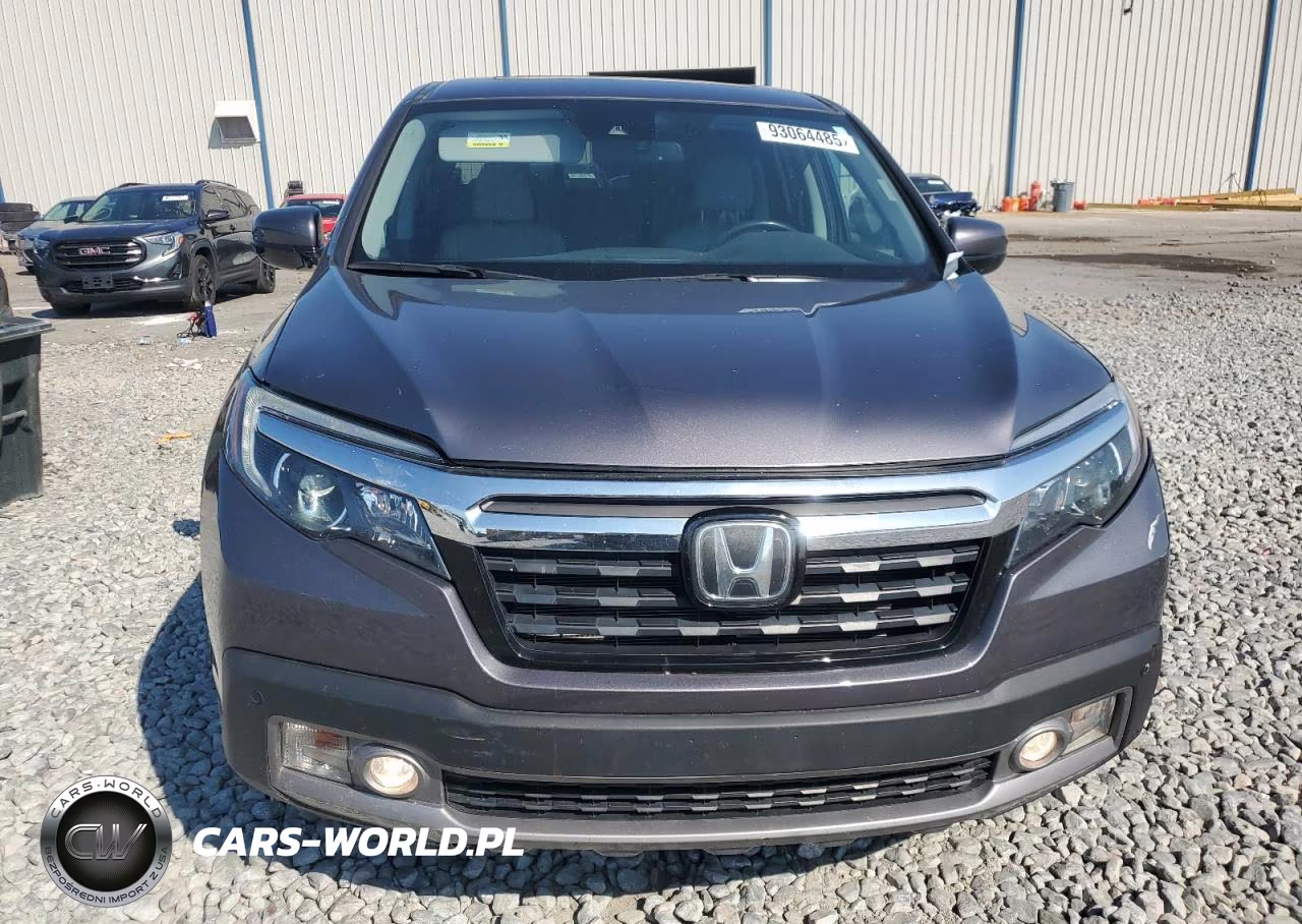 2019 Honda Ridgeline Rtl VIN:5FPYK3F74KB023487 - 5