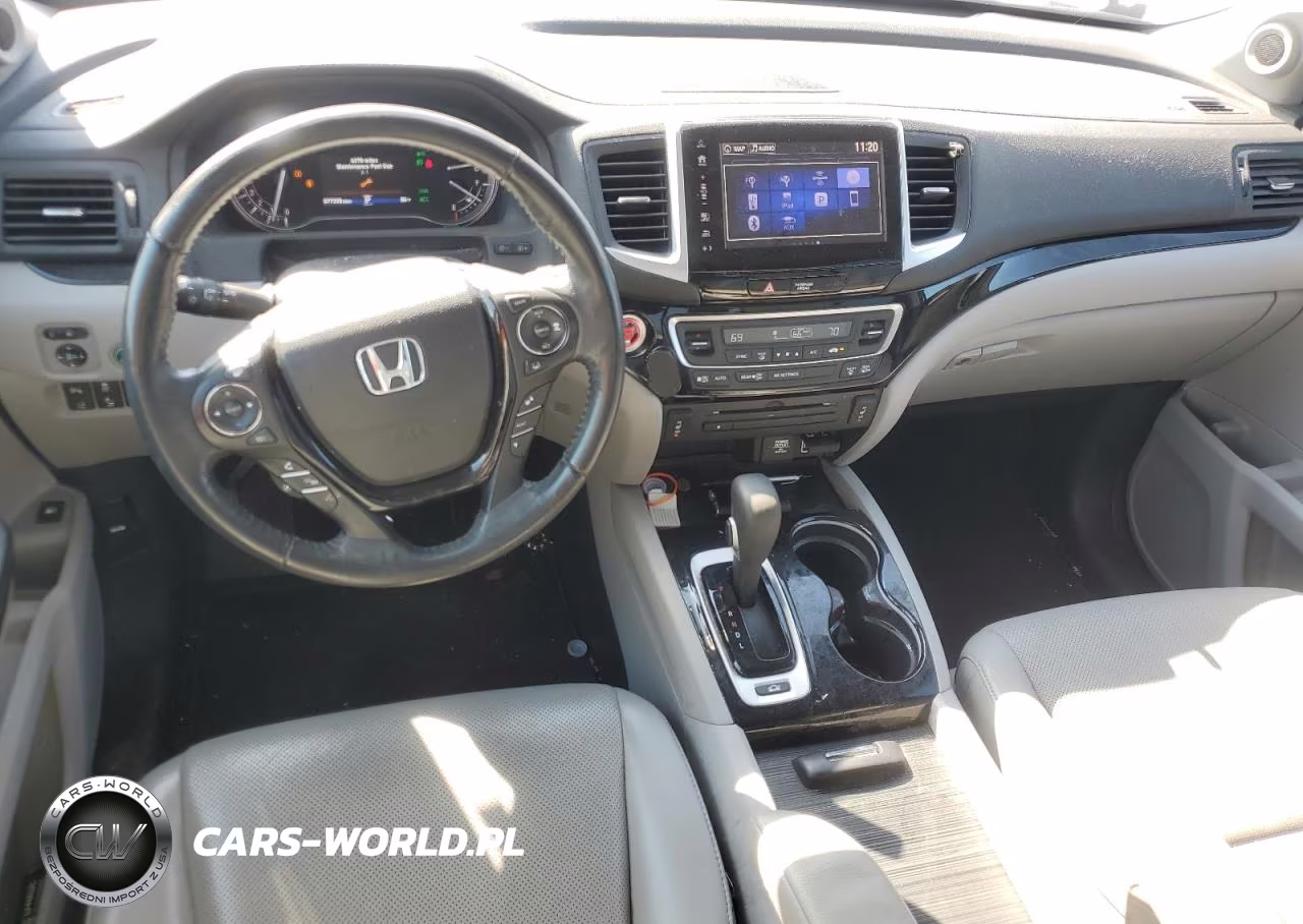 2019 Honda Ridgeline Rtl VIN:5FPYK3F74KB023487 - 8