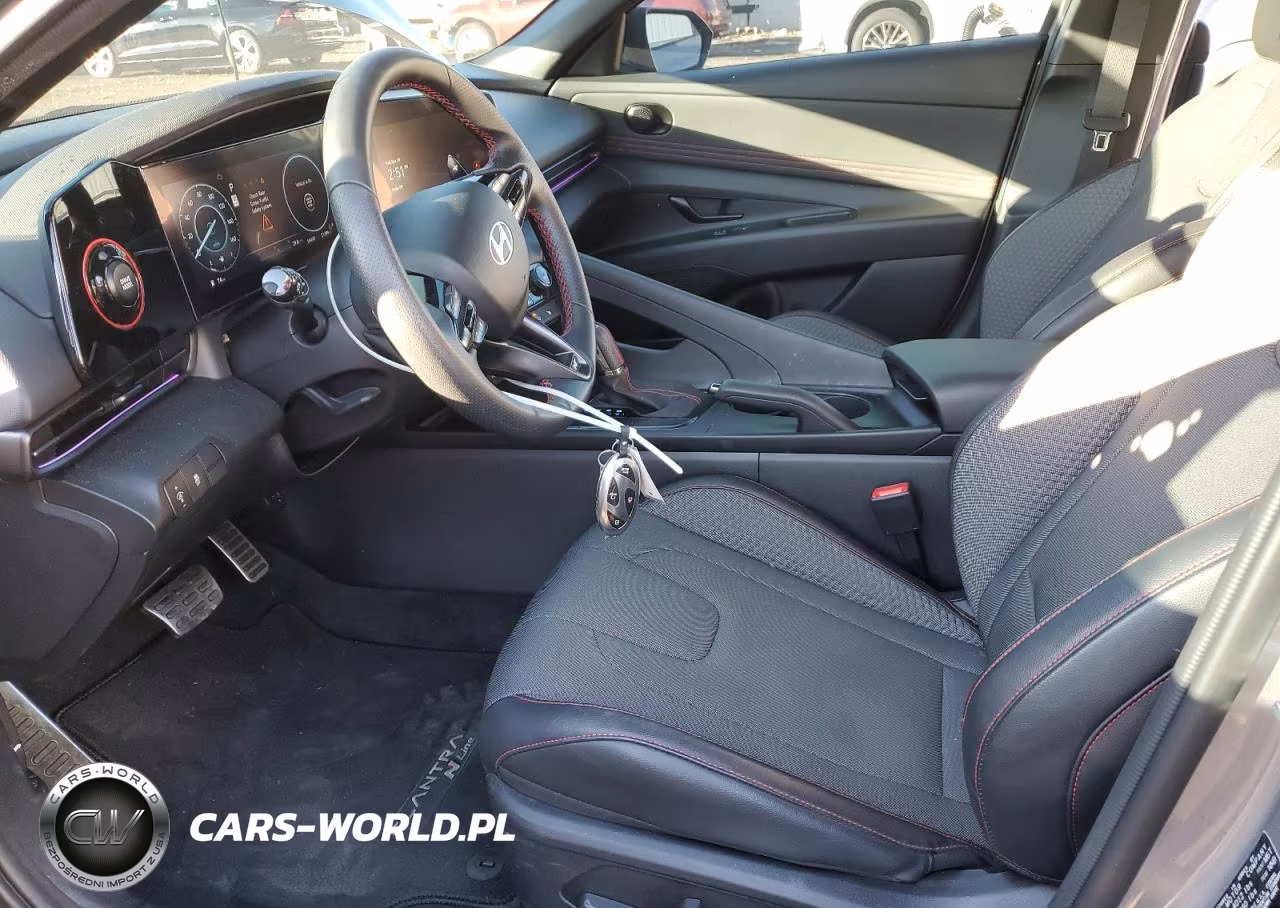 2024 Hyundai Elantra N Line VIN:KMHLR4DF3RU746405 - 7